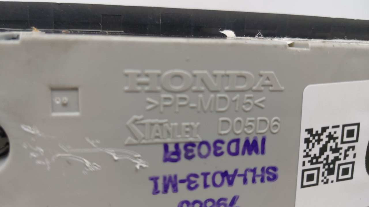 2005-2010 Honda Odyssey Climate Control Module Temperature AC/Heater Replacement Fits Fits 2005 2006 2007 2008 2009 2010 OEM