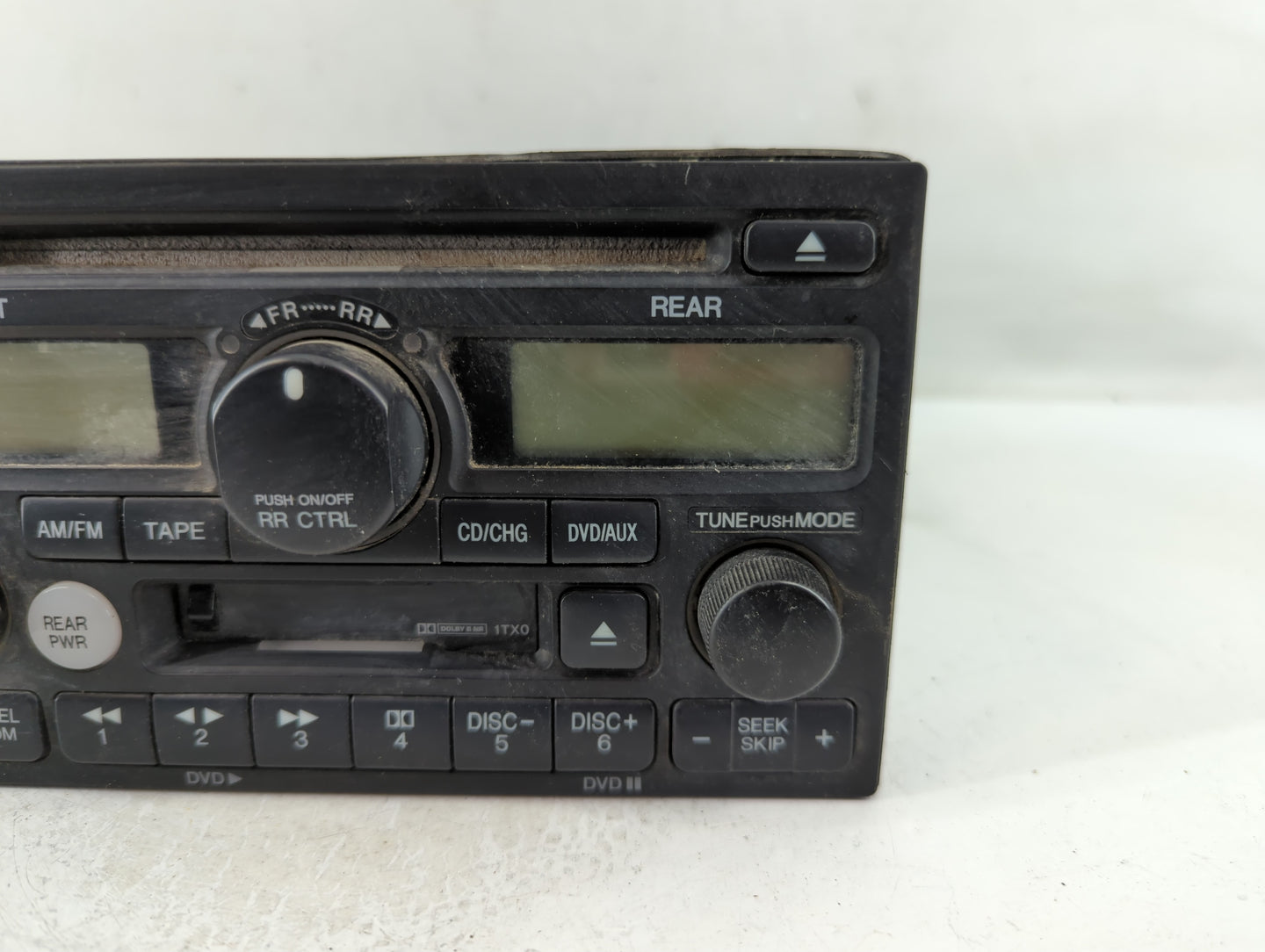 2003-2004 Honda Odyssey Radio AM FM Cd Player Receiver Replacement P/N:39100-S0X-A500 Fits Fits 2003 2004 OEM Used Auto Part