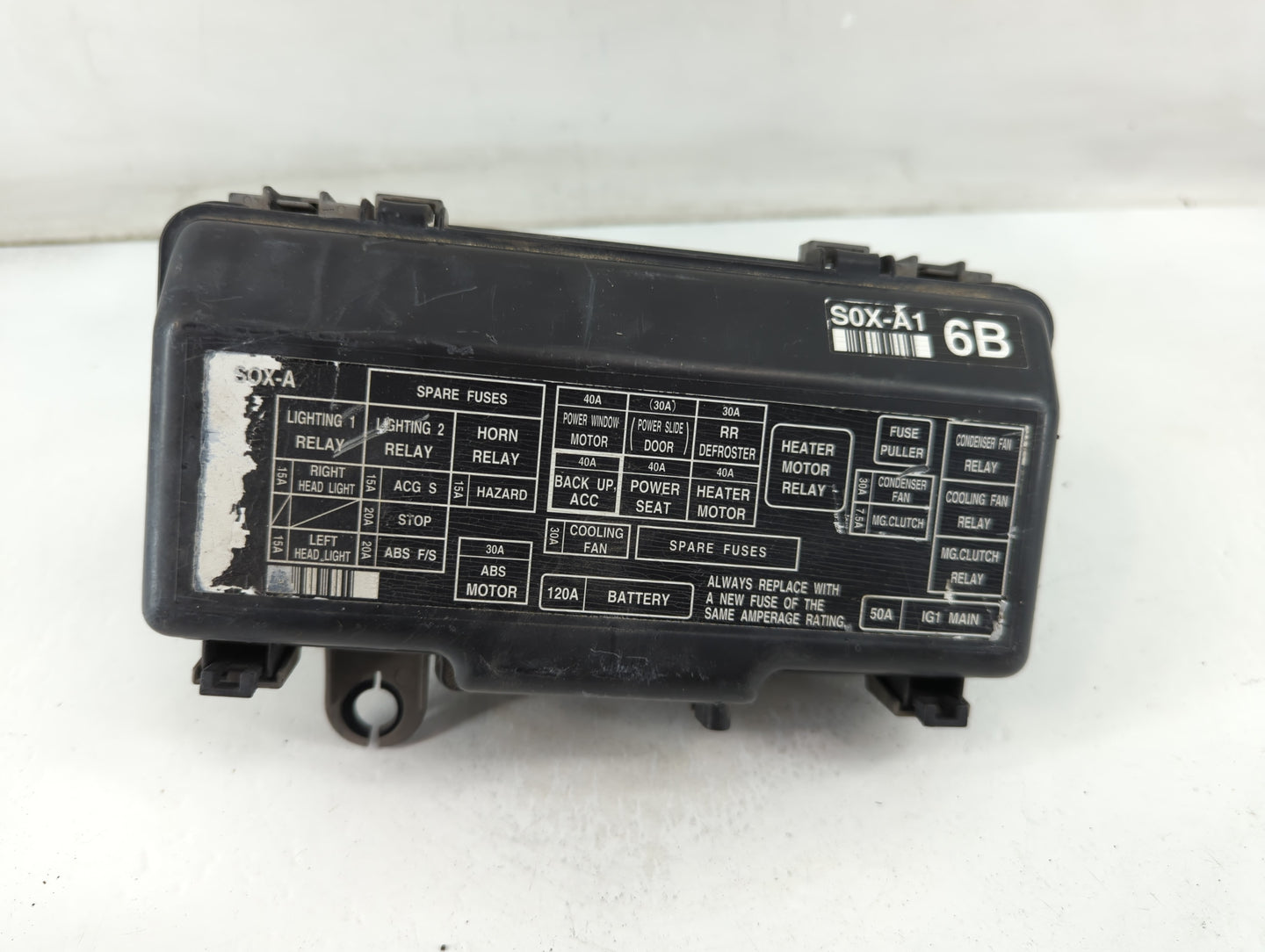 1999-2004 Honda Odyssey Fusebox Fuse Box Panel Relay Module P/N:S0X-A1 Fits Fits 1999 2000 2001 2002 2003 2004 OEM Used Auto