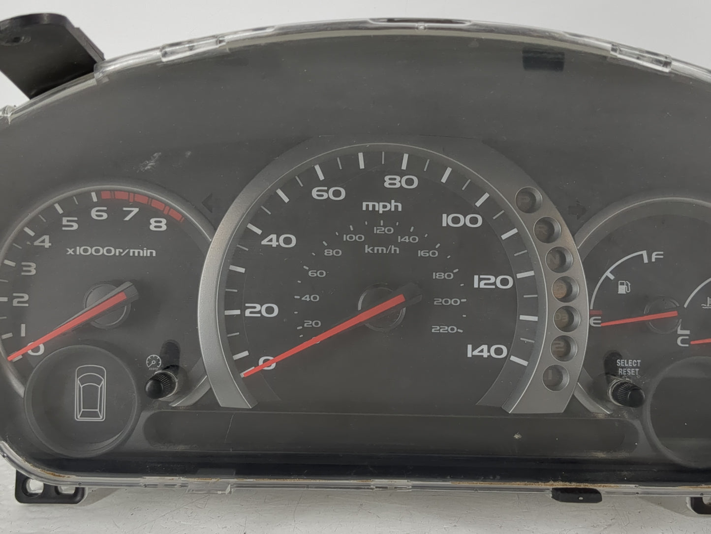 2003 Honda Pilot Instrument Cluster Speedometer Gauges P/N:78100 S9V A120 Fits OEM Used Auto Parts - Oemusedautoparts1.com