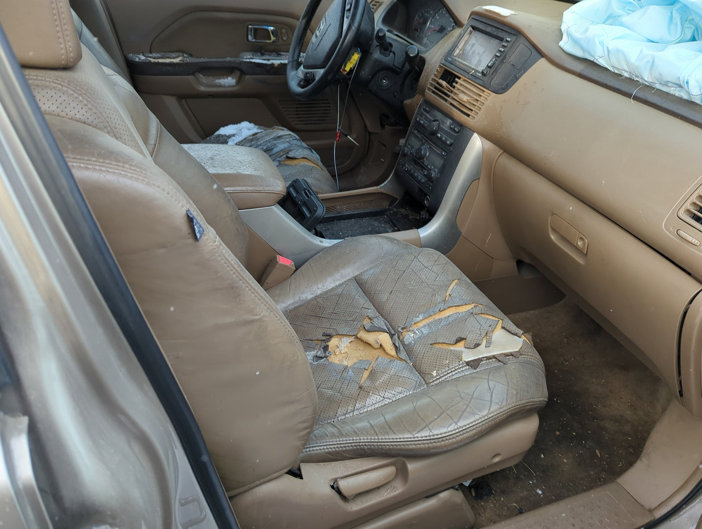 2003-2003 Honda Pilot Passenger Front Seat Oem - Oemusedautoparts1.com