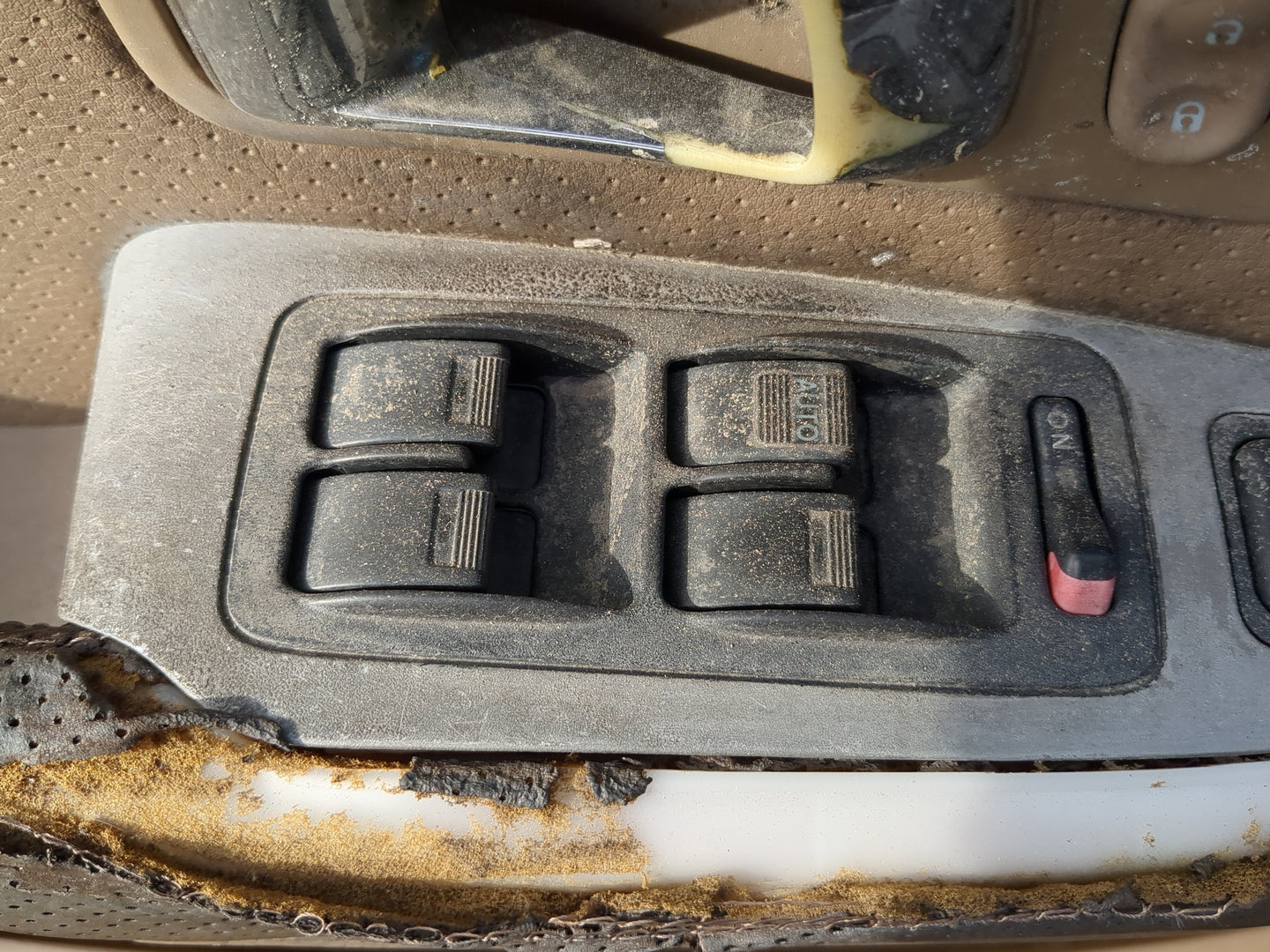 2003-2005 Honda Pilot Master Power Window Switch Replacement Driver Side Left Fits Fits 2003 2004 2005 OEM Used Auto Parts -