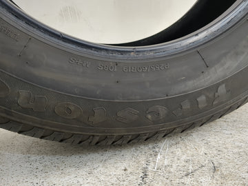 Used Tire P255/60R19 FIRESTONE ALL SEASON 108S - Tread Depth 10/32