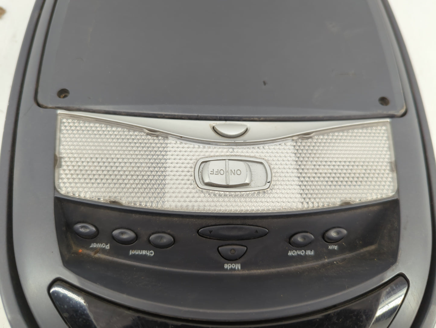2003-2008 Honda Pilot Overhead Console W/rear Climate Control Dark Grey - Oemusedautoparts1.com