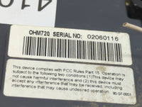 2003-2008 Honda Pilot Overhead Console W/rear Climate Control Dark Grey - Oemusedautoparts1.com
