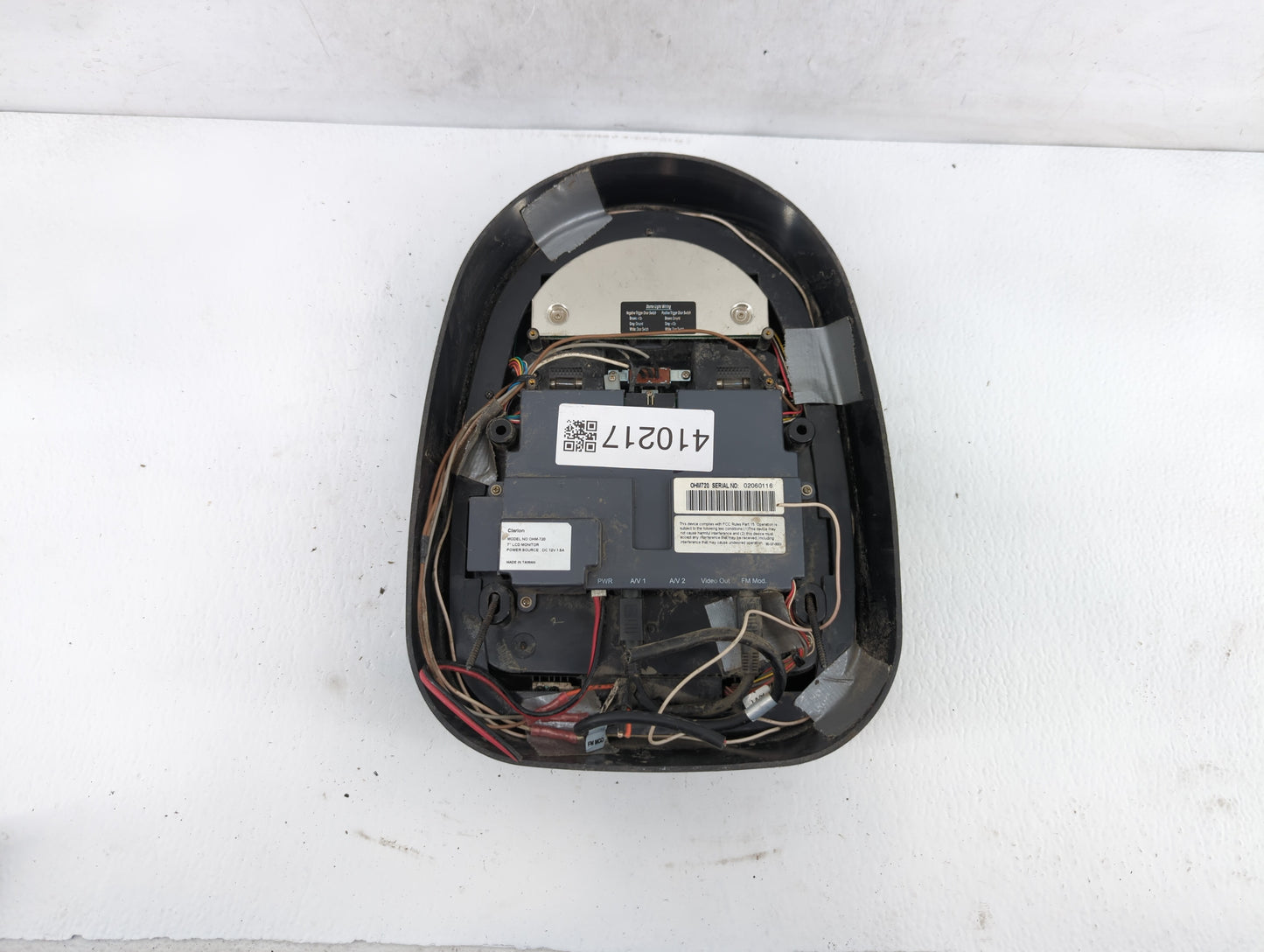 2003-2008 Honda Pilot Overhead Console W/rear Climate Control Dark Grey - Oemusedautoparts1.com