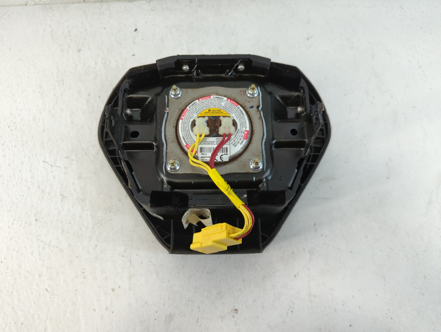 2003-2008 Honda Pilot Air Bag Driver Left Steering Wheel Mounted Fits Fits 2003 2004 2005 2006 2007 2008 OEM Used Auto Parts