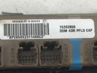 2003 Hummer H2 Master Power Window Switch Replacement Driver Side Left P/N:15202850 Fits OEM Used Auto Parts - Oemusedautopa