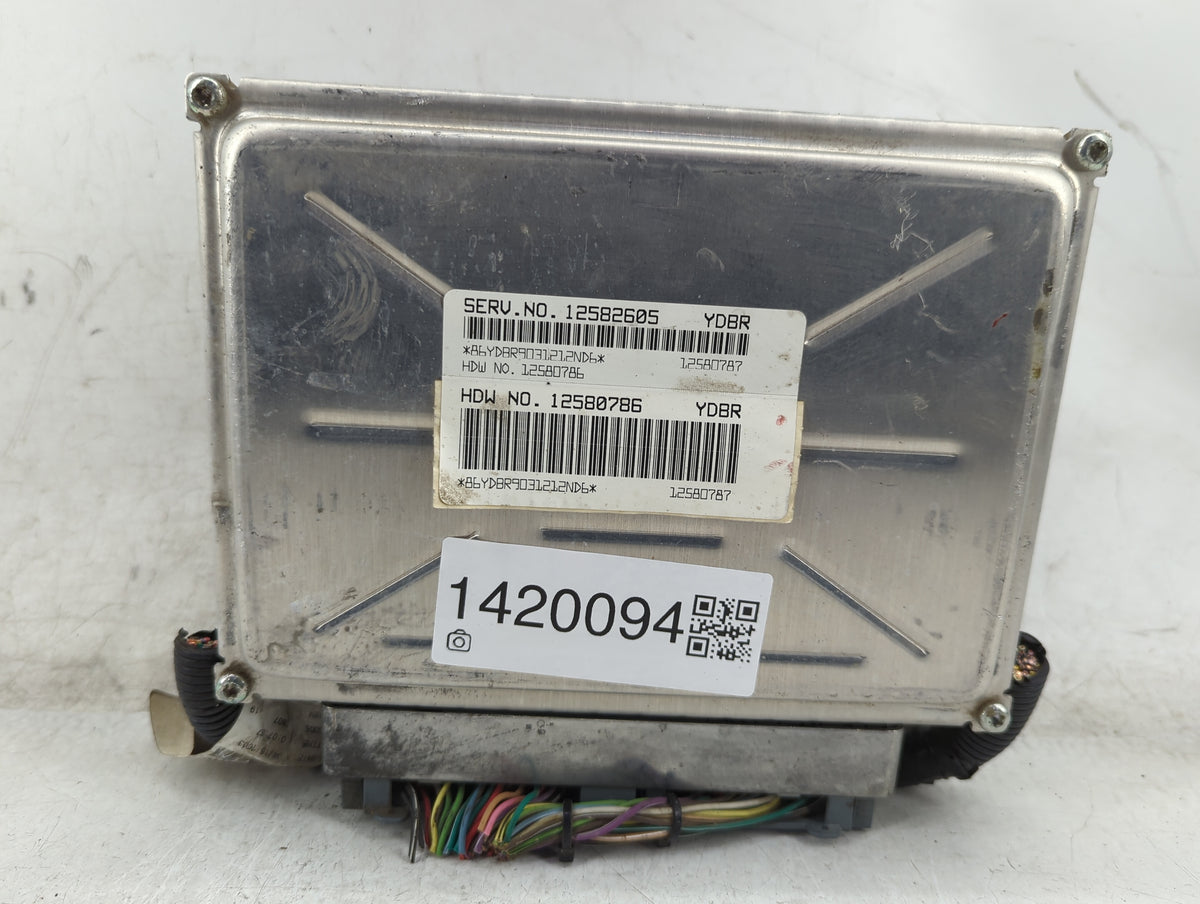 2003 Hummer H2 PCM Engine Control Computer ECU ECM PCU OEM P/N:12582605 12580786, 12580787, 15187345 Fits Fits 2004 2005 200