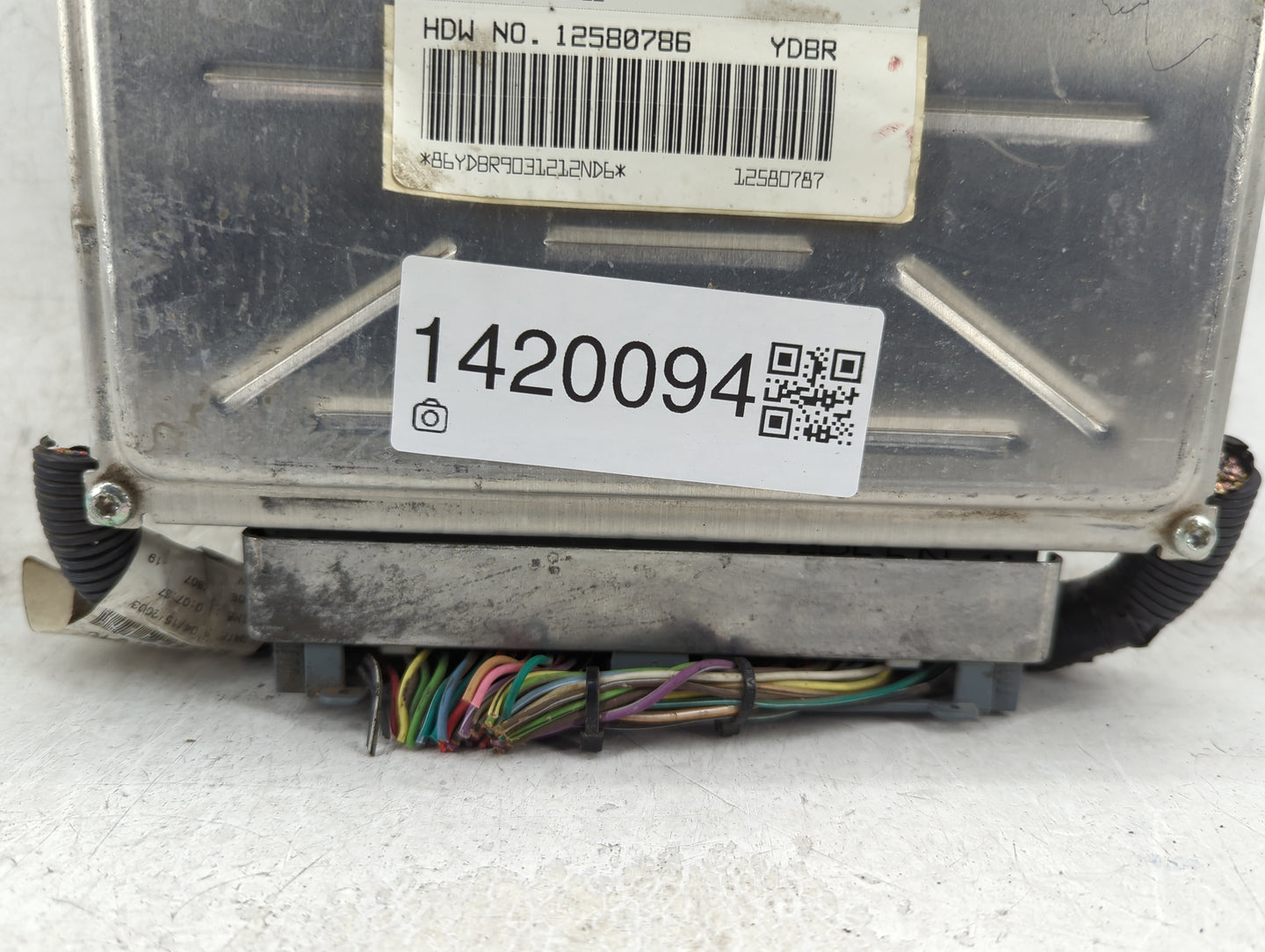 2003 Hummer H2 PCM Engine Control Computer ECU ECM PCU OEM P/N:12582605 12580786, 12580787, 15187345 Fits OEM Used Auto Part