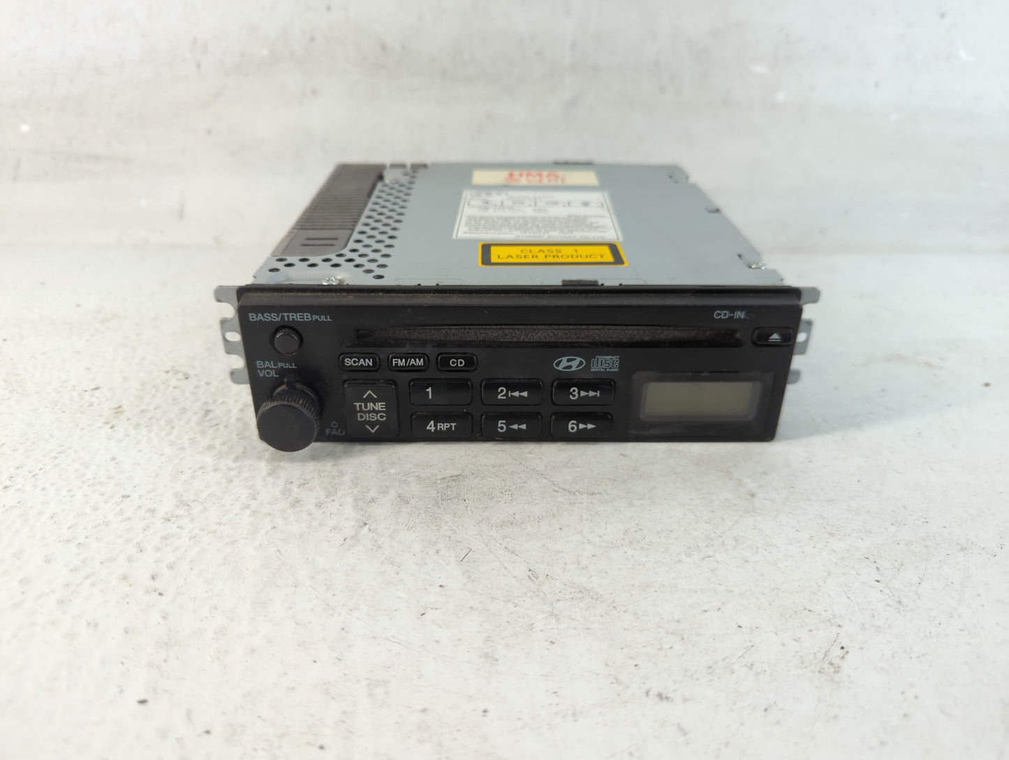 2003-2006 Hyundai Accent Radio AM FM Cd Player Receiver Replacement P/N:96160-25308 Fits Fits 2003 2004 2005 2006 OEM Used A