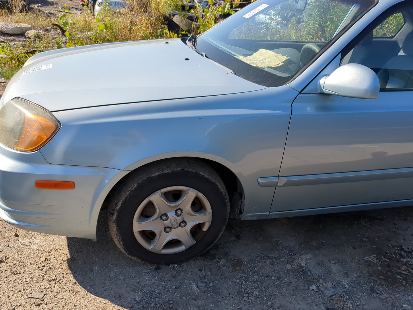 2003-2006 Hyundai Accent Driver Fender - Oemusedautoparts1.com