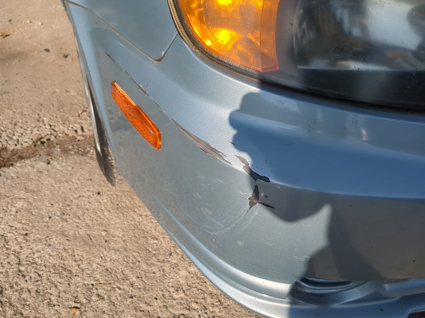 2003-2006 Hyundai Accent Front Bumper - Oem - Oemusedautoparts1.com