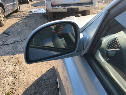 2002-2006 Hyundai Accent Driver Side View Mirror - Left Door Mirror OEM Used