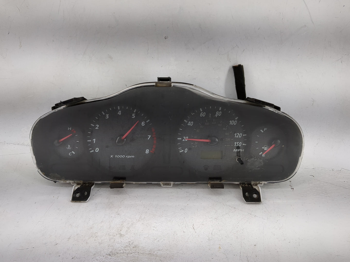 2001-2004 Hyundai Santa Fe Instrument Cluster Speedometer Gauges P/N:94001-26121 2004-62500HC122 Miles: Fits OEM Used Auto P