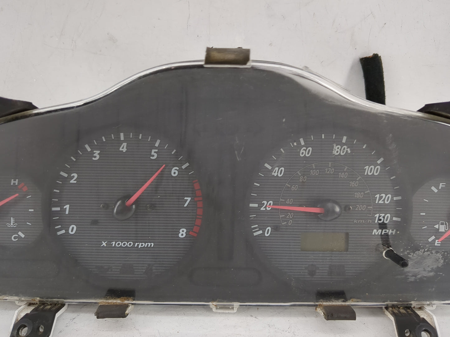 2001-2004 Hyundai Santa Fe Instrument Cluster Speedometer Gauges P/N:94001-26121 2004-62500HC122 Miles: Fits OEM Used Auto P