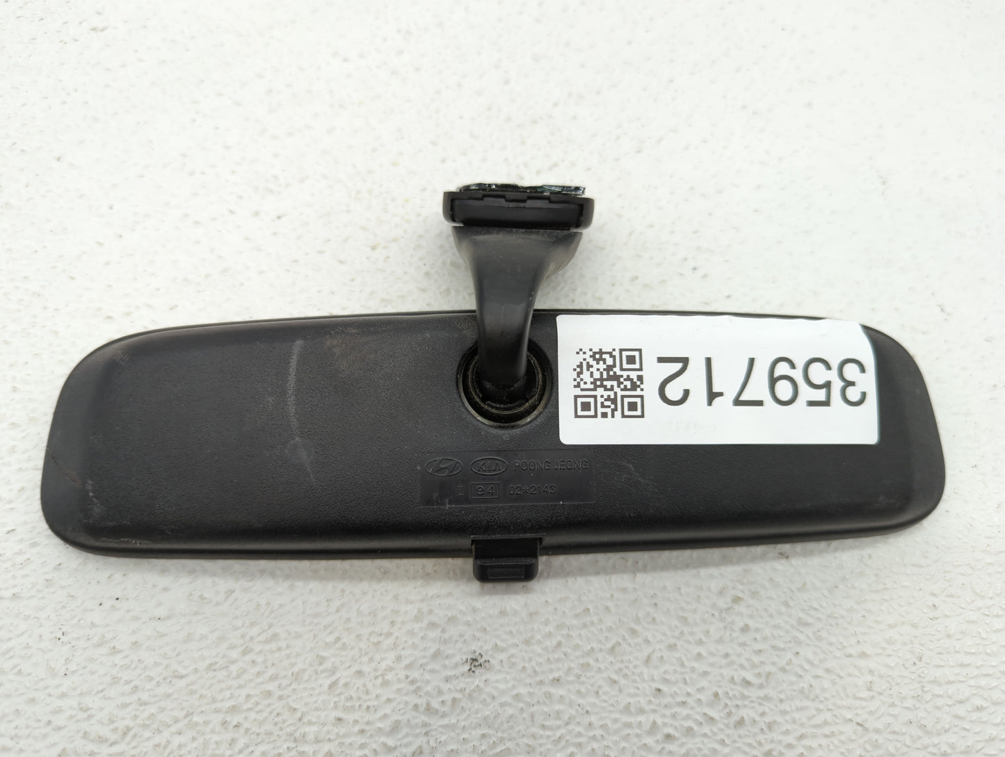 2001-2006 Hyundai Santa Fe Interior Rear View Mirror Replacement OEM P/N:E11026006 E4022143 Fits OEM Used Auto Parts - Oemus
