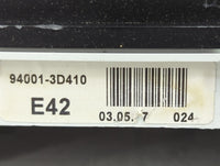 2003-2005 Hyundai Sonata Instrument Cluster Speedometer Gauges Miles: Fits Fits 2003 2004 2005 OEM Used Auto Parts - Oemused