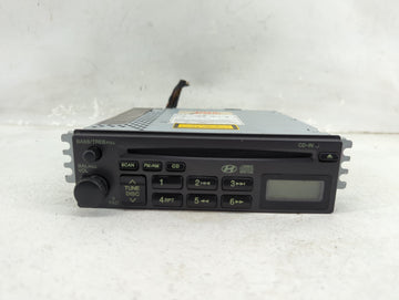 2002-2005 Hyundai Sonata Radio AM FM Cd Player Receiver Replacement P/N:96160-3D102 Fits Fits 2002 2003 2004 2005 OEM Used A