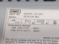 2003-2004 Hyundai Tiburon Radio AM FM Cd Player Receiver Replacement P/N:96185-2C105 H285JCBL Fits Fits 2003 2004 OEM Used A