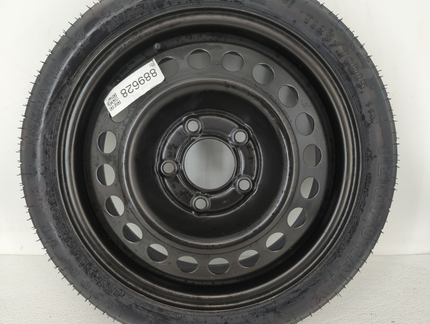 2003 Hyundai Tucson Spare Donut Tire Wheel Rim Oem - Oemusedautoparts1.com