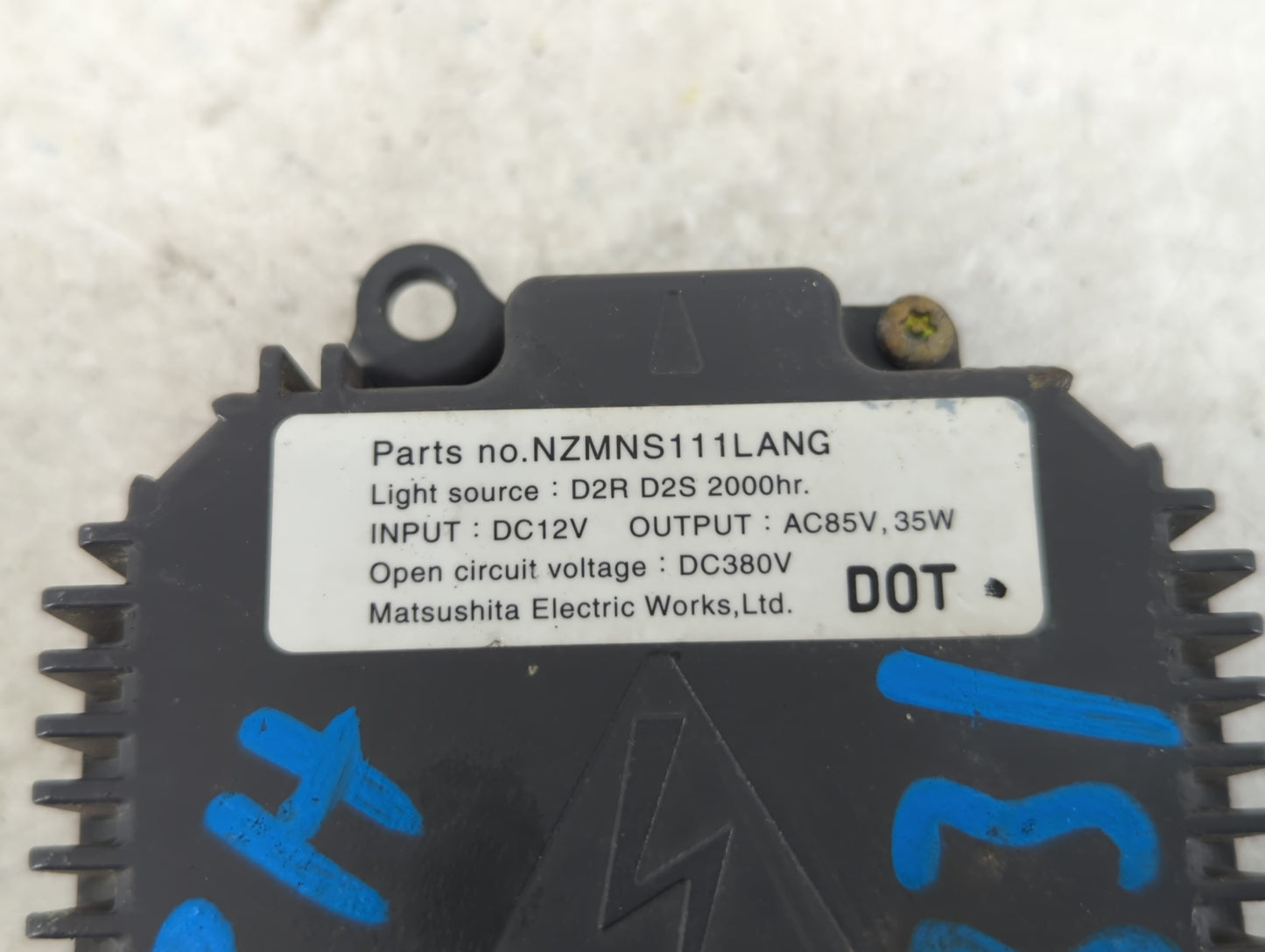 2003 Infiniti Fx35 Headlight Ballast Head Light - Oemusedautoparts1.com