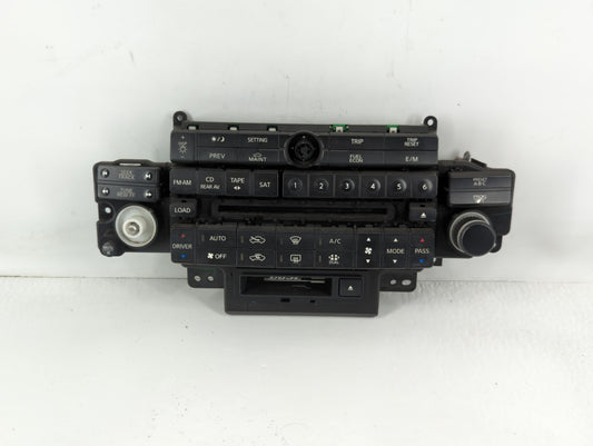 2003 Infiniti Fx35 Climate Control Module Temperature AC/Heater Replacement P/N:T31100A0310000 Fits OEM Used Auto Parts - Oe