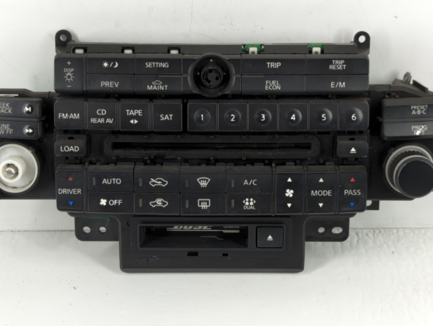 2003 Infiniti Fx35 Climate Control Module Temperature AC/Heater Replacement P/N:T31100A0310000 Fits OEM Used Auto Parts - Oe