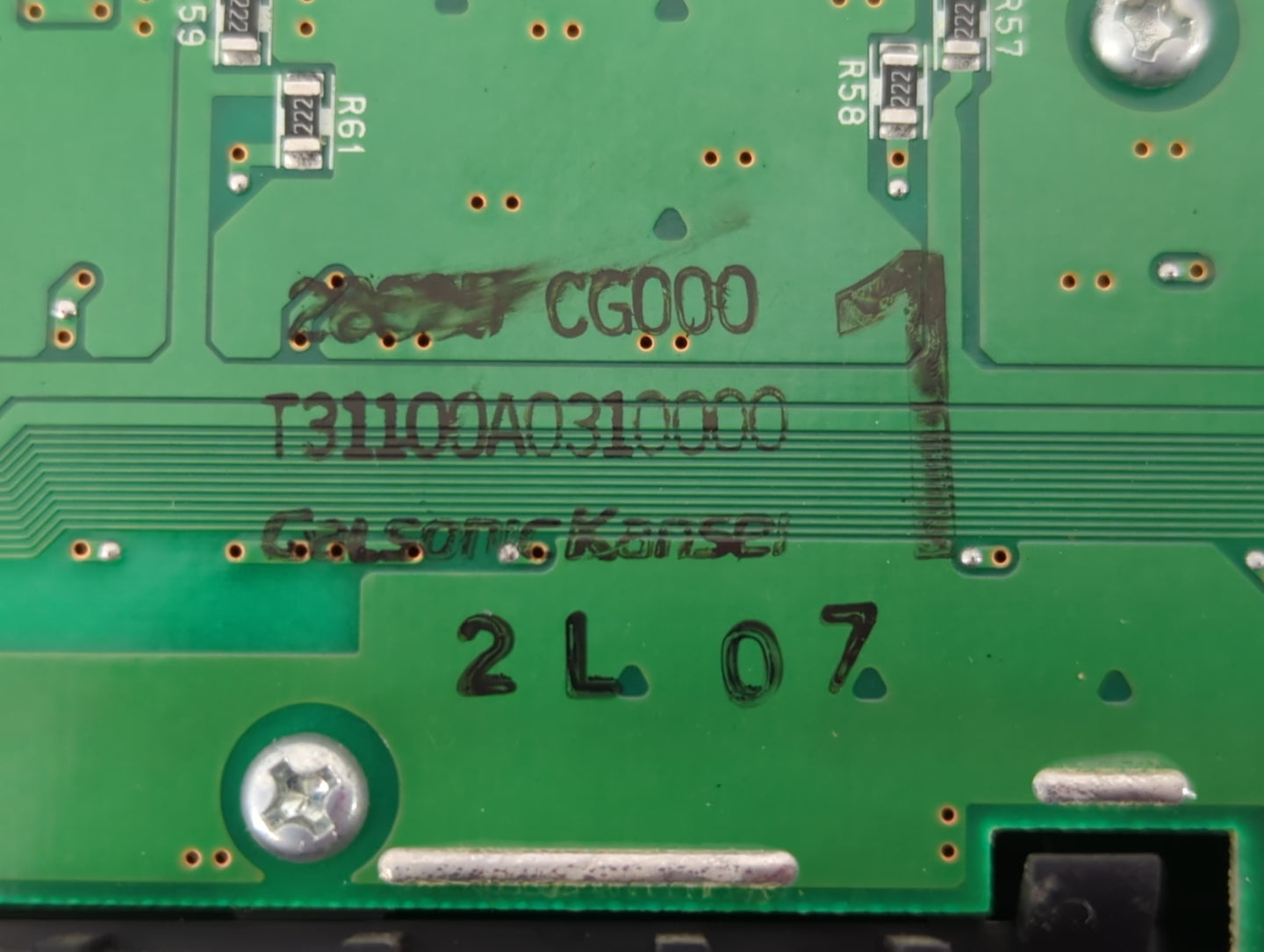 2003 Infiniti Fx35 Climate Control Module Temperature AC/Heater Replacement P/N:T31100A0310000 Fits OEM Used Auto Parts - Oe