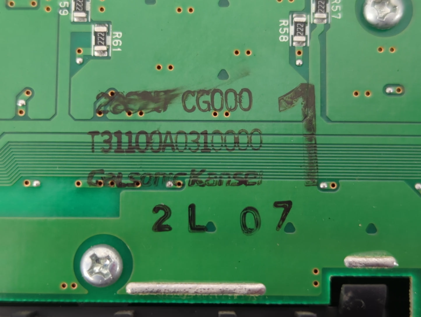 2003 Infiniti Fx35 Climate Control Module Temperature AC/Heater Replacement P/N:T31100A0310000 Fits OEM Used Auto Parts - Oe