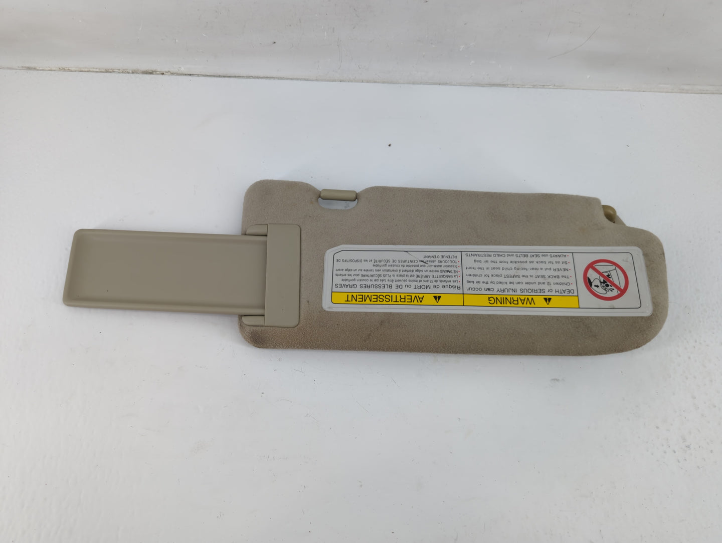 2003-2004 Infiniti G35 Sun Visor Shade Replacement Driver Left Mirror Fits Fits 2003 2004 OEM Used Auto Parts - Oemusedautop