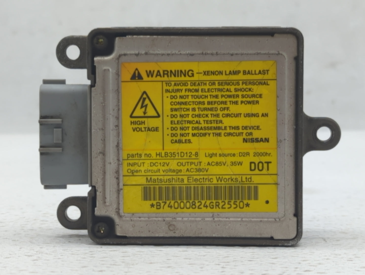 2003-2004 Infiniti G35 Driver Left Oem Head Light Headlight Lamp - Oemusedautoparts1.com