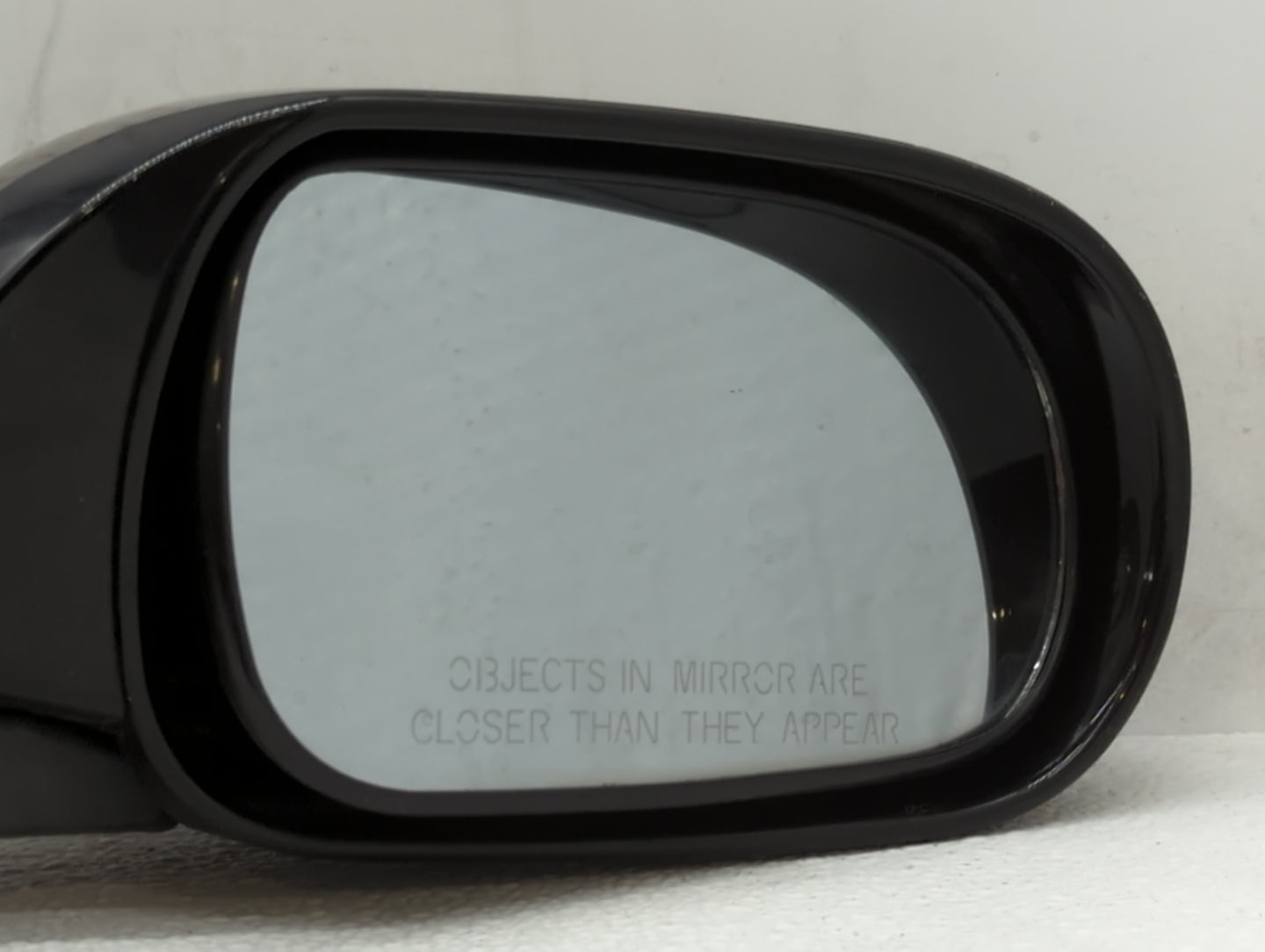 2003 Infiniti G35 Passenger Right Side View Manual Door Mirror Black - Oemusedautoparts1.com