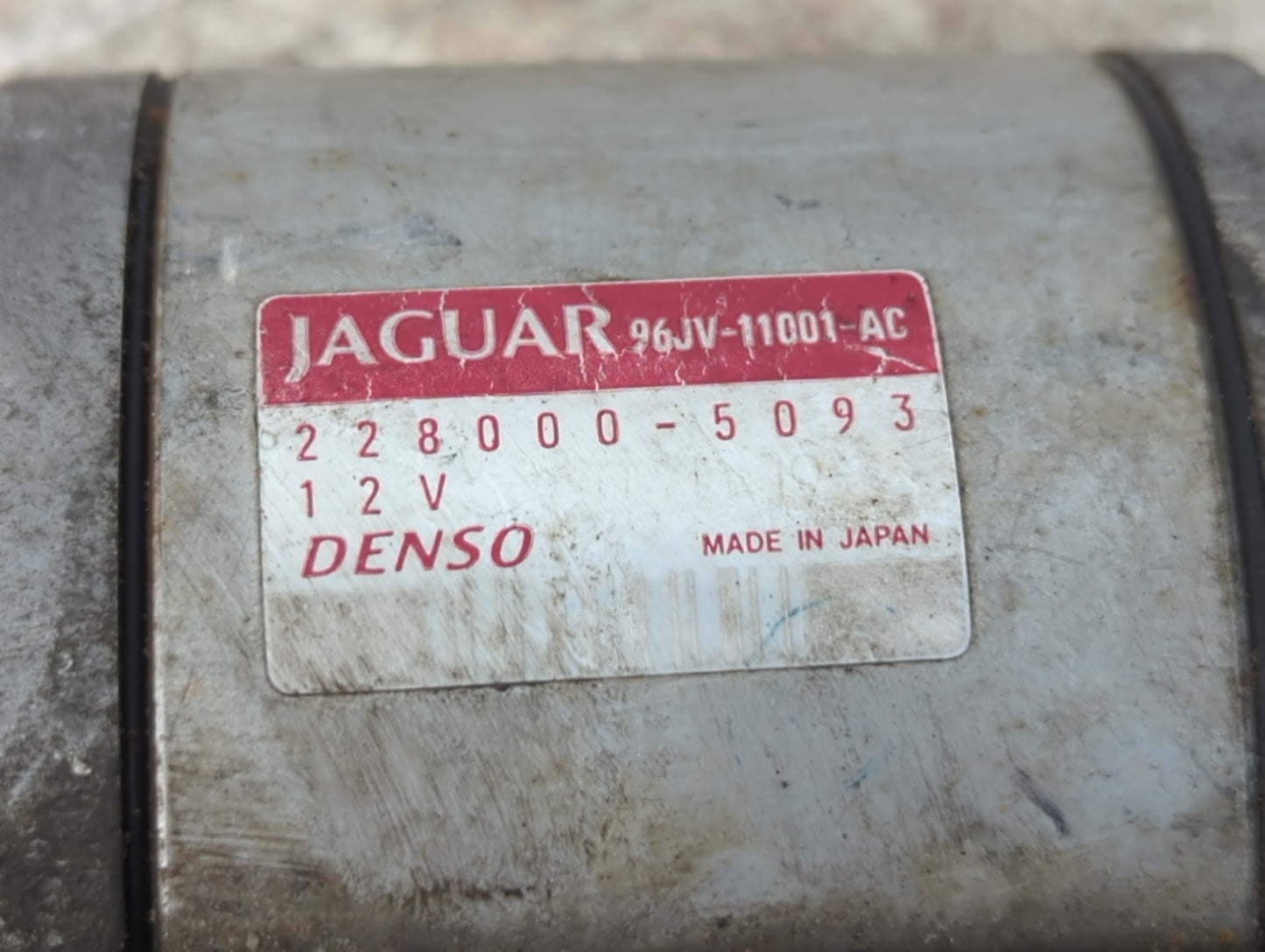 2000-2008 Jaguar S-Type Car Starter Motor Solenoid OEM P/N:228000-5093 Fits Fits 2000 2001 2002 2003 2004 2005 2006 2007 200