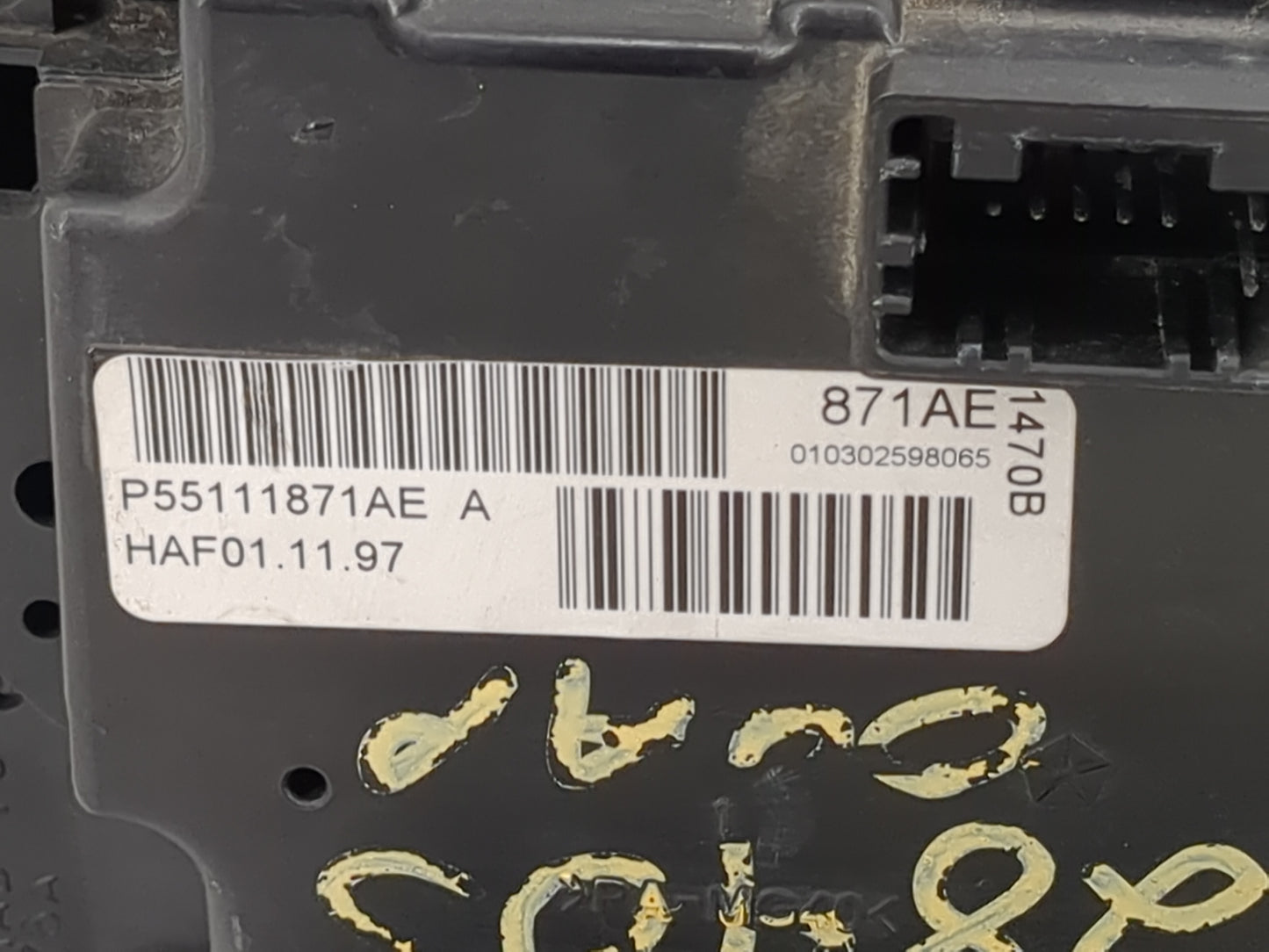 1999-2004 Jeep Grand Cherokee Climate Control Module Temperature AC/Heater Replacement P/N:12222820 P55115904AC Fits OEM Use
