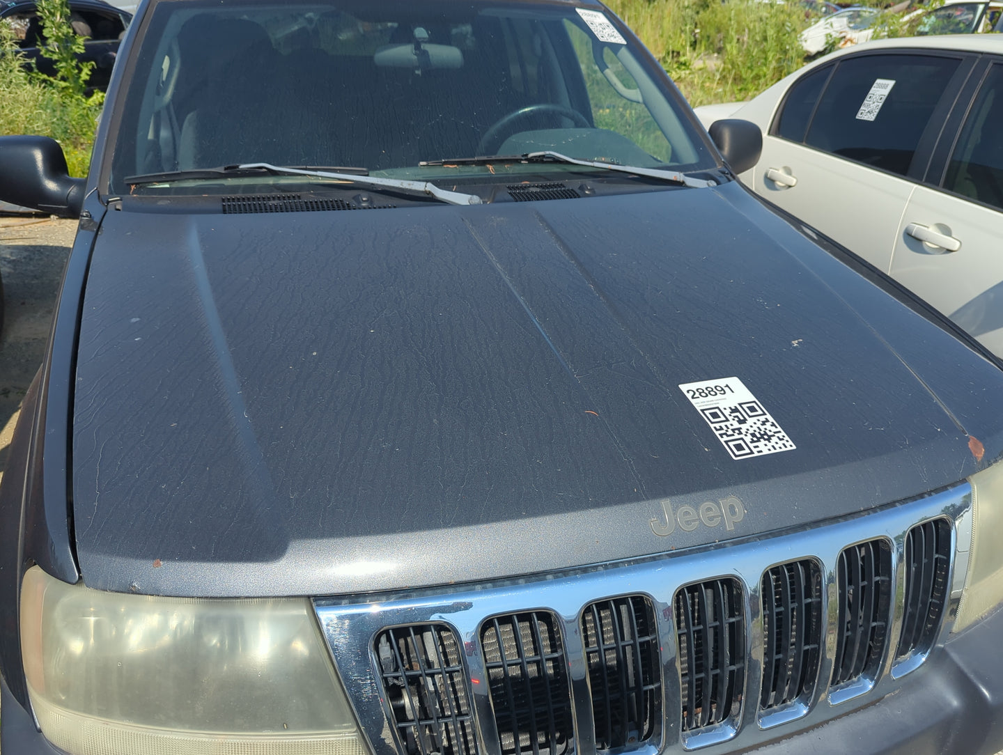 1999-2004 Jeep Grand Cherokee Hood Oem - Oemusedautoparts1.com