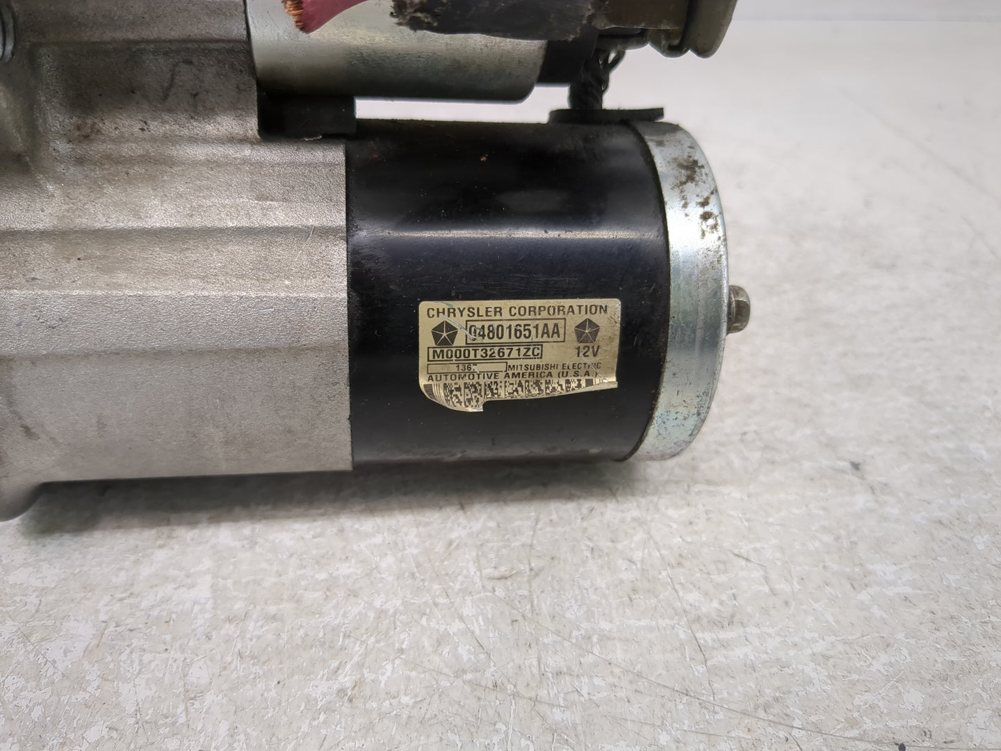 2003-2004 Jeep Grand Cherokee Car Starter Motor Solenoid OEM P/N:R612871B Fits Fits 2003 2004 OEM Used Auto Parts - Oemuseda