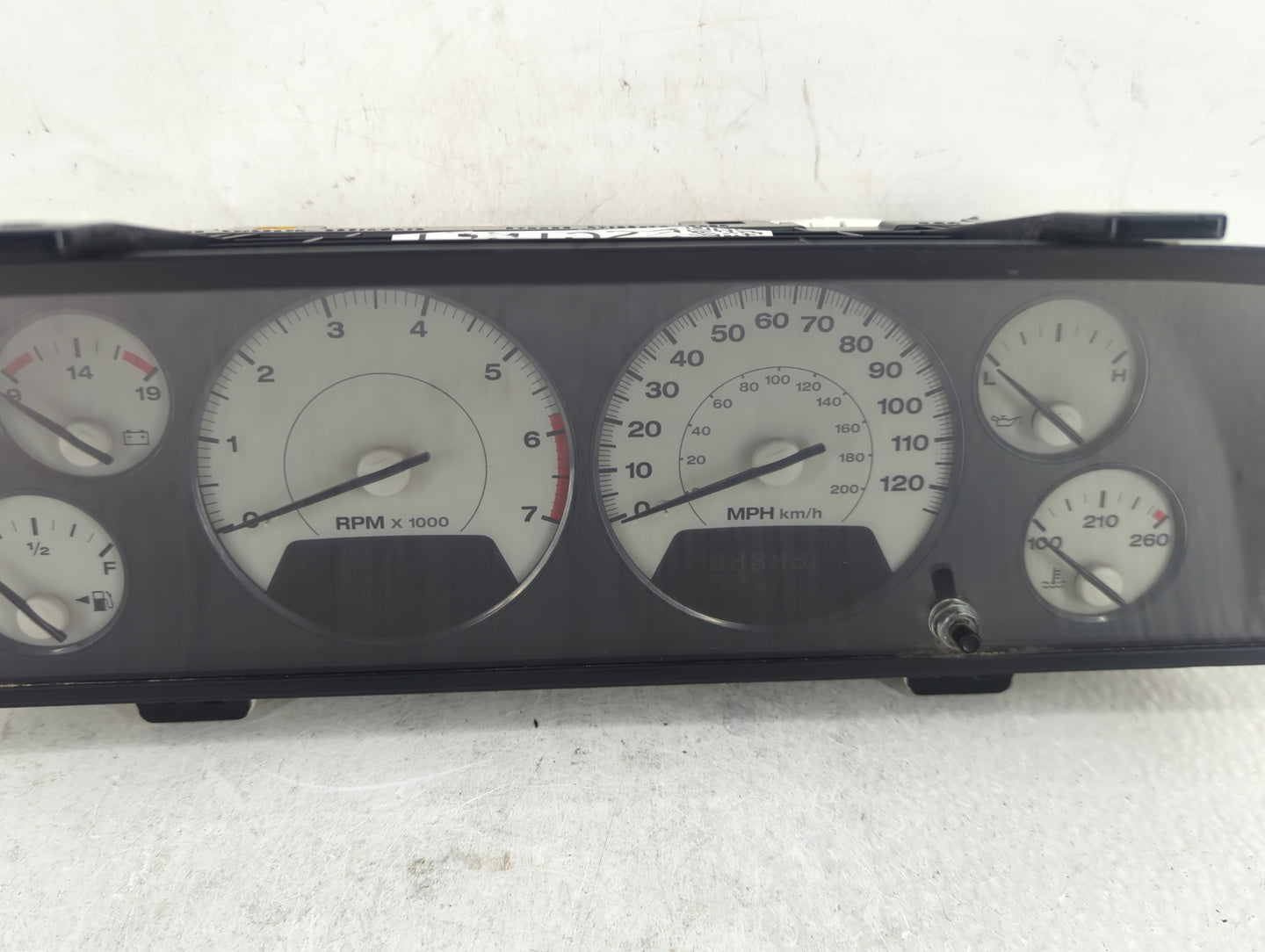 2002-2004 Jeep Grand Cherokee Instrument Cluster Speedometer Gauges P/N:56042919AJ Fits Fits 2002 2003 2004 OEM Used Auto Pa