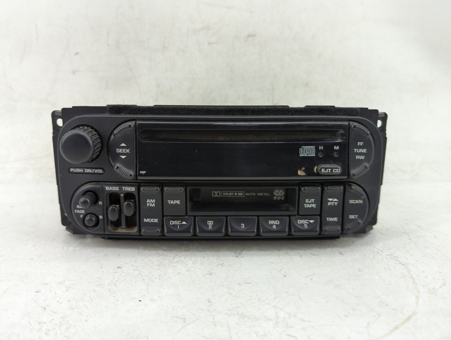2002-2004 Jeep Grand Cherokee Radio AM FM Cd Player Receiver Replacement P/N:P05064125AC Fits Fits 2002 2003 2004 2005 2006 