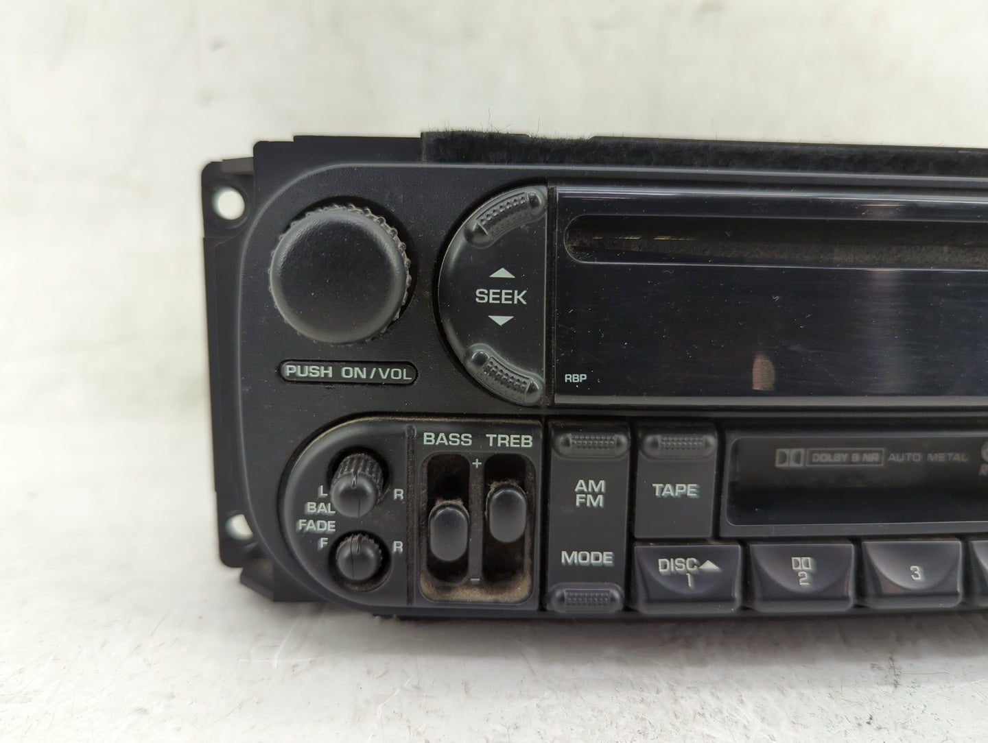 2002-2004 Jeep Grand Cherokee Radio AM FM Cd Player Receiver Replacement P/N:P05064125AC Fits Fits 2002 2003 2004 2005 2006 