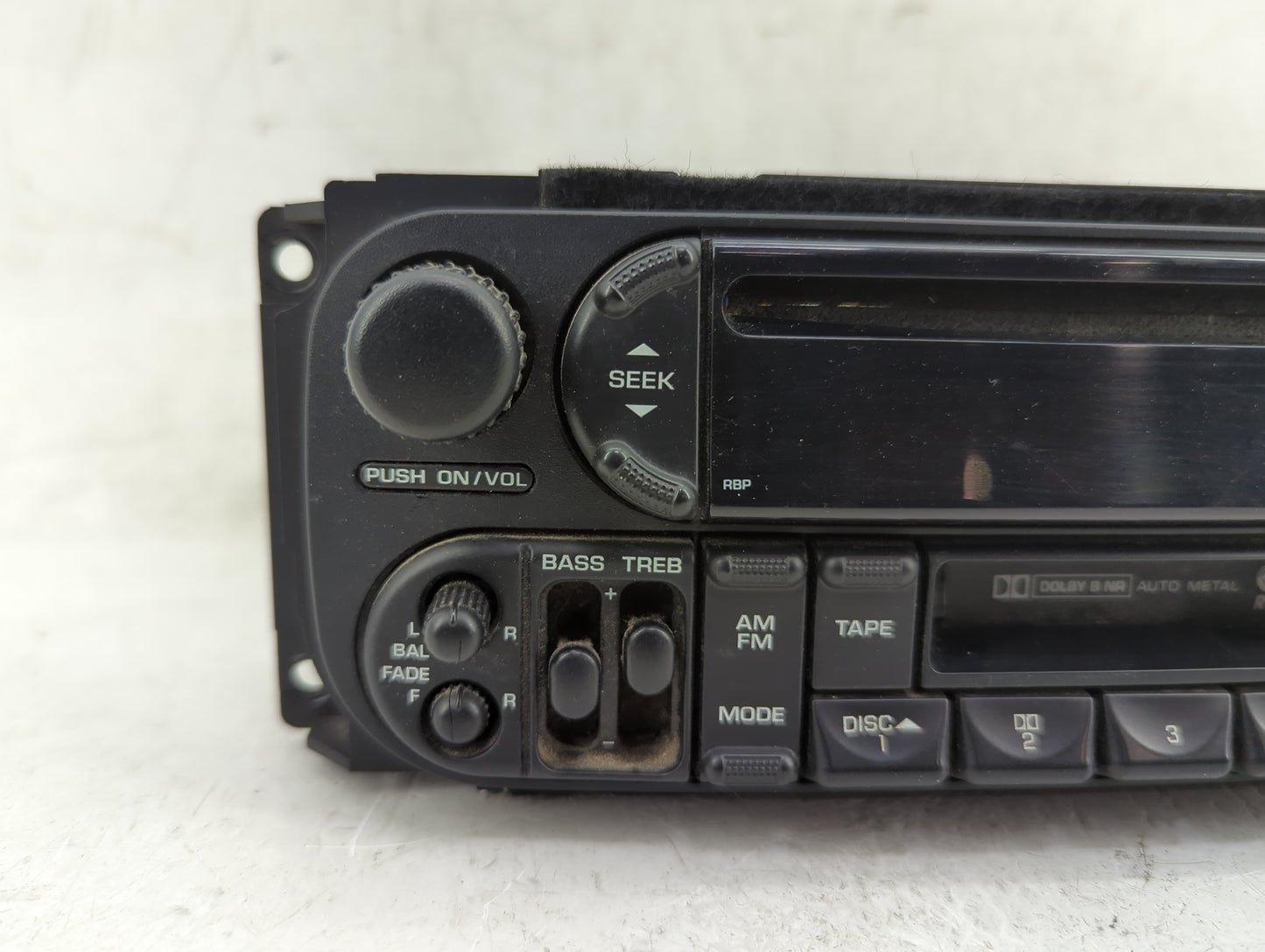 2002-2004 Jeep Grand Cherokee Radio AM FM Cd Player Receiver Replacement P/N:P05064125AC Fits Fits 2002 2003 2004 2005 2006 
