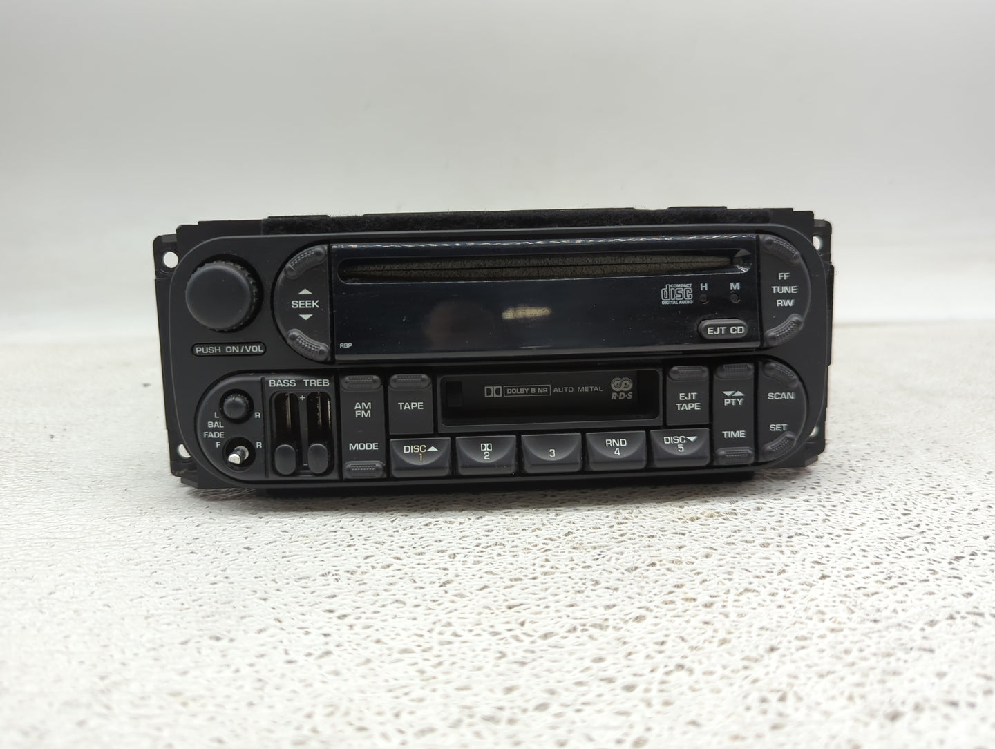 2002-2004 Jeep Grand Cherokee Radio AM FM Cd Player Receiver Replacement P/N:P05064125AD Fits Fits 2002 2003 2004 2005 2006 