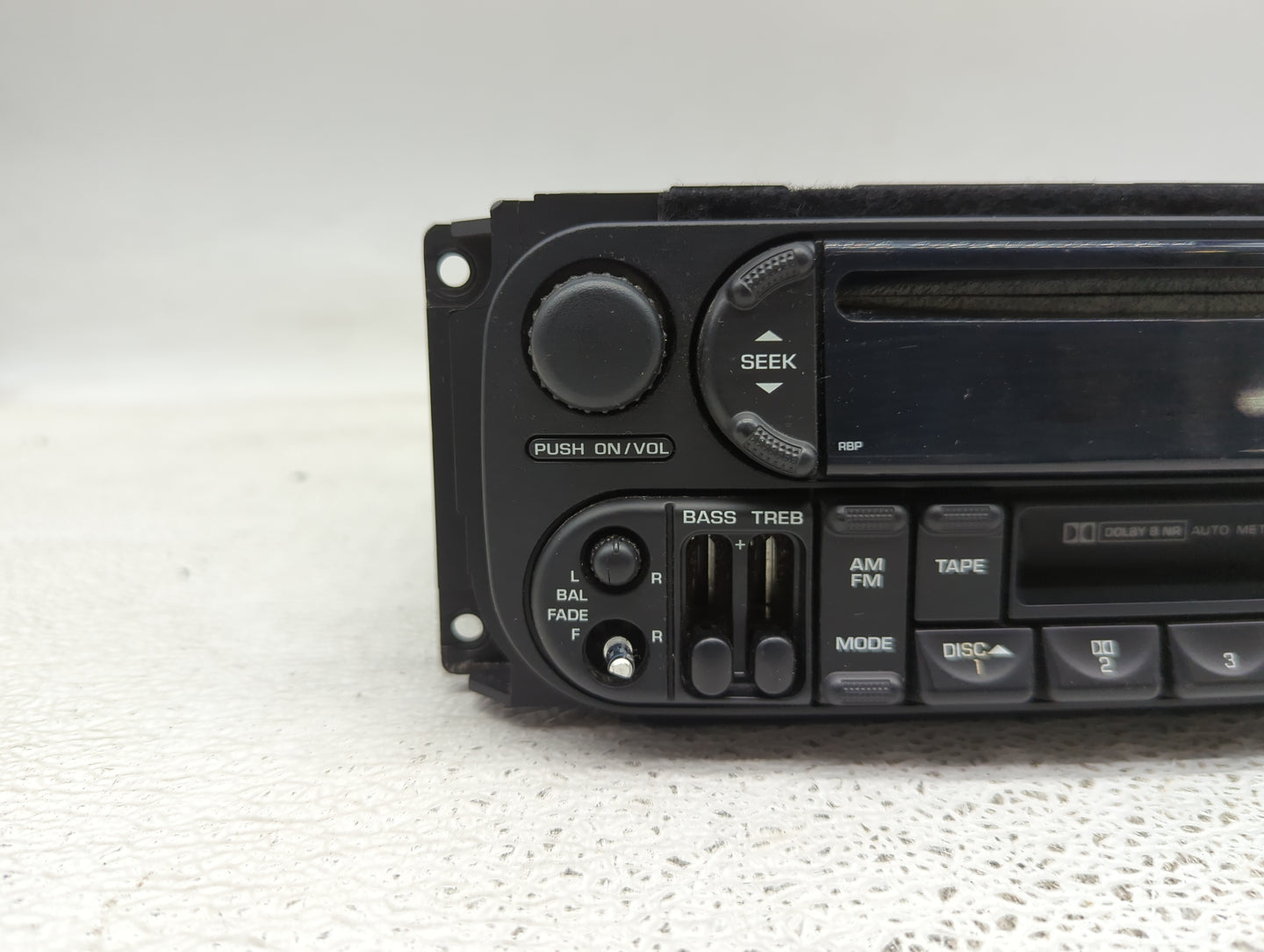 2002-2004 Jeep Grand Cherokee Radio AM FM Cd Player Receiver Replacement P/N:P05064125AD Fits Fits 2002 2003 2004 2005 2006 