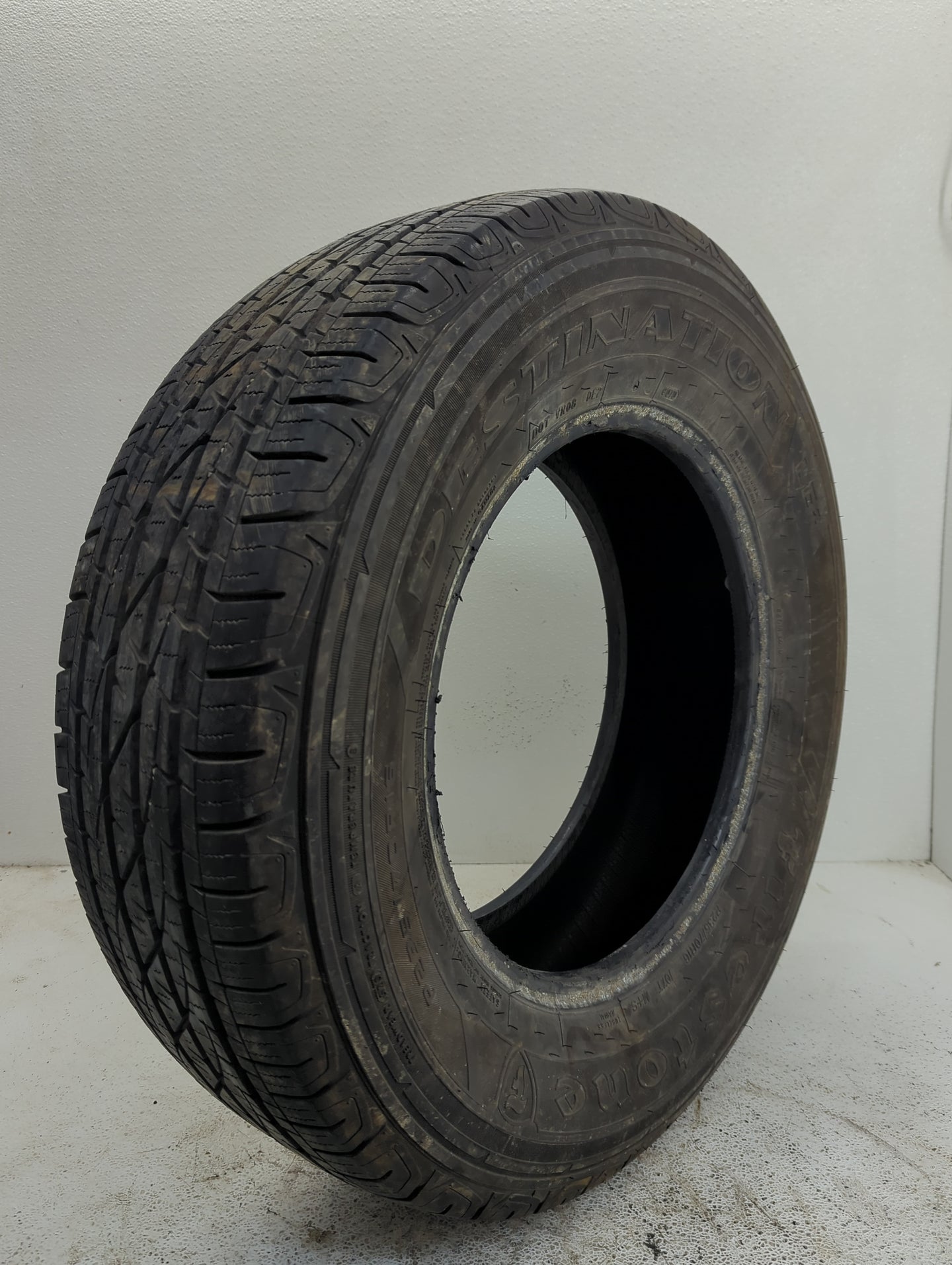 Used Tire 235/70R16 FIRESTONE DESTINATION LE 107T - Tread Depth 11/32 - Oemusedautoparts1.com