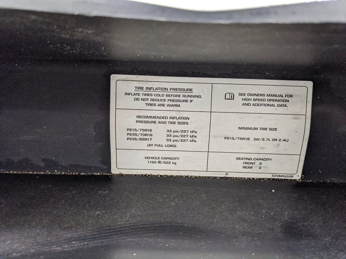 2003 Jeep Liberty Passenger Glove Box Door Storage Compartment - Oemusedautoparts1.com