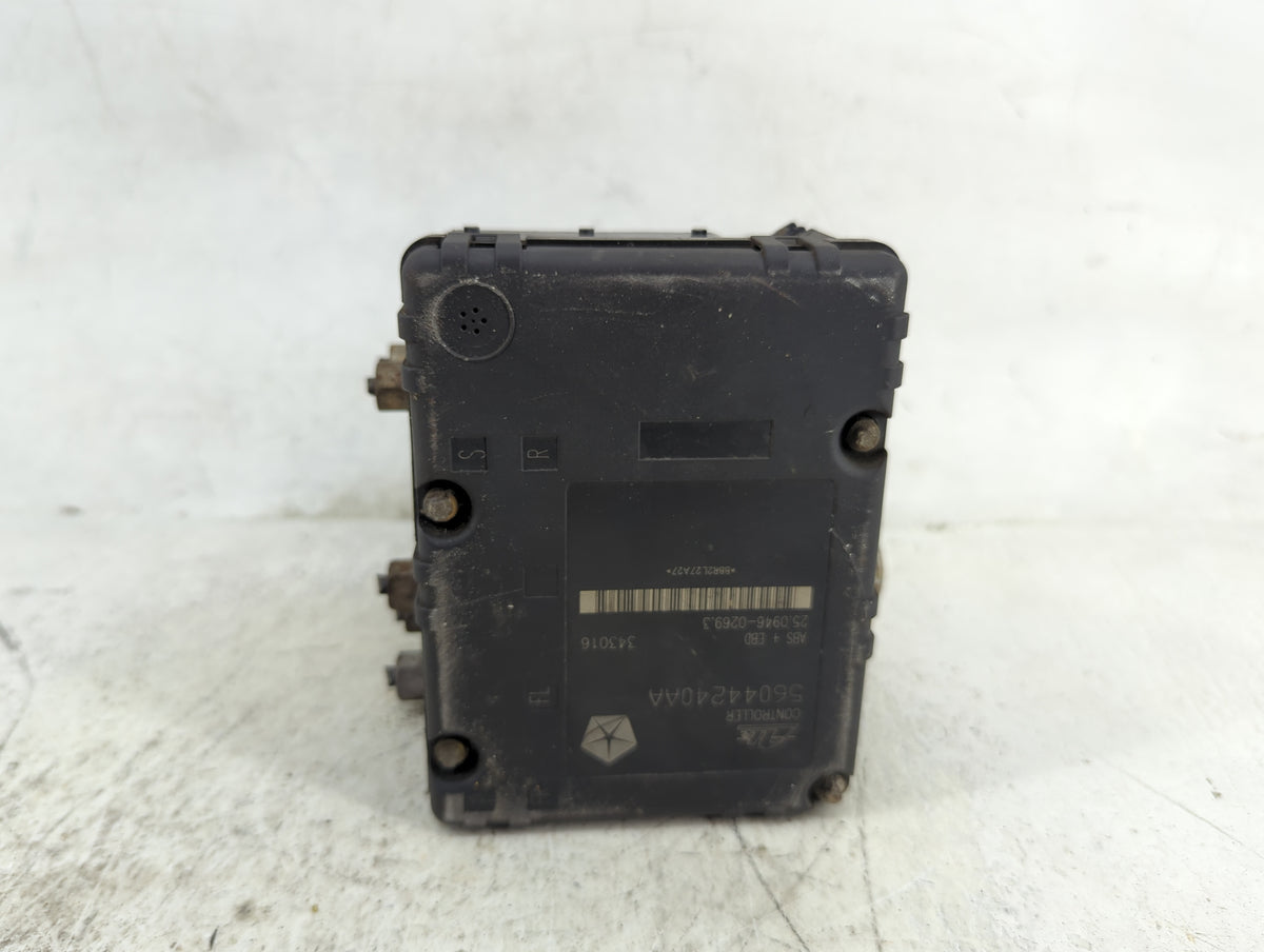 2003-2004 Jeep Liberty Anti-Lock Brake ABS Pump Module Actuator OEM P/N:P55366241AK 25094602693, 56044240AA Fits Fits 2003 2