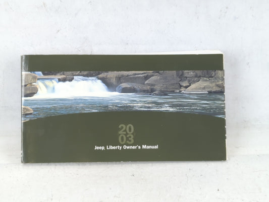 2003 Jeep Liberty Owners Manual Book Guide P/N:81-326-0341 OEM Used Auto Parts - Oemusedautoparts1.com