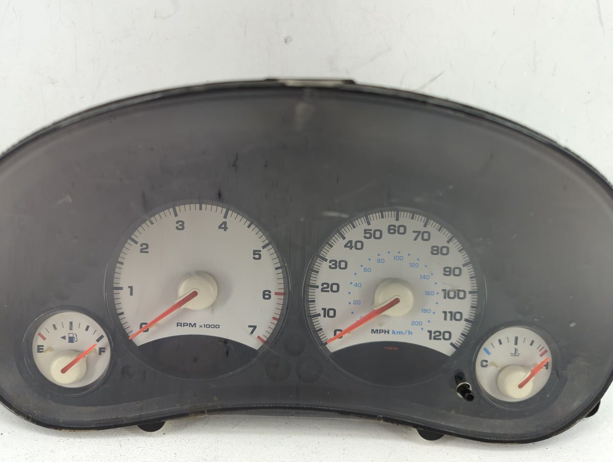 2003 Jeep Liberty Instrument Cluster Speedometer Gauges P/N:P56010491AB Miles:175K Fits OEM Used Auto Parts - Oemusedautopar