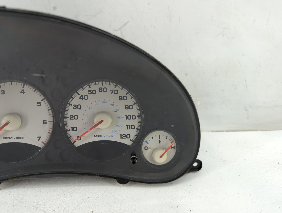 2003 Jeep Liberty Instrument Cluster Speedometer Gauges P/N:P56010491AB Miles:175K Fits OEM Used Auto Parts - Oemusedautopar