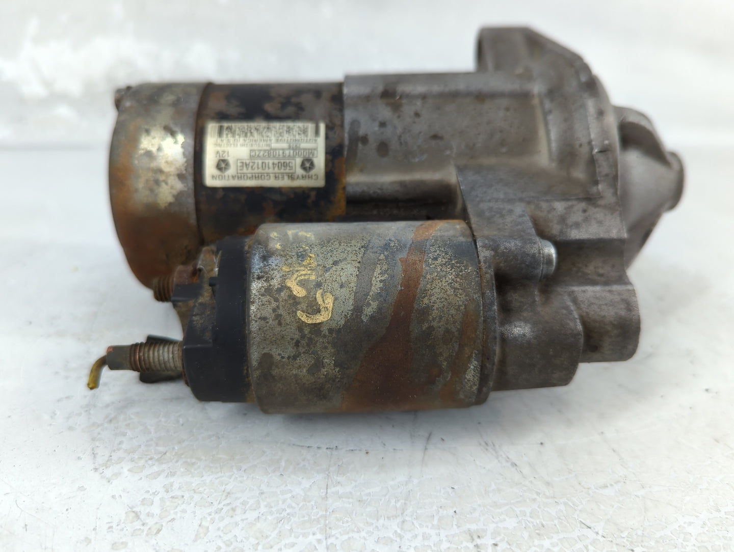 2003-2006 Jeep Wrangler Car Starter Motor Solenoid OEM P/N:56041012AE Fits Fits 2003 2004 2005 2006 OEM Used Auto Parts - Oe